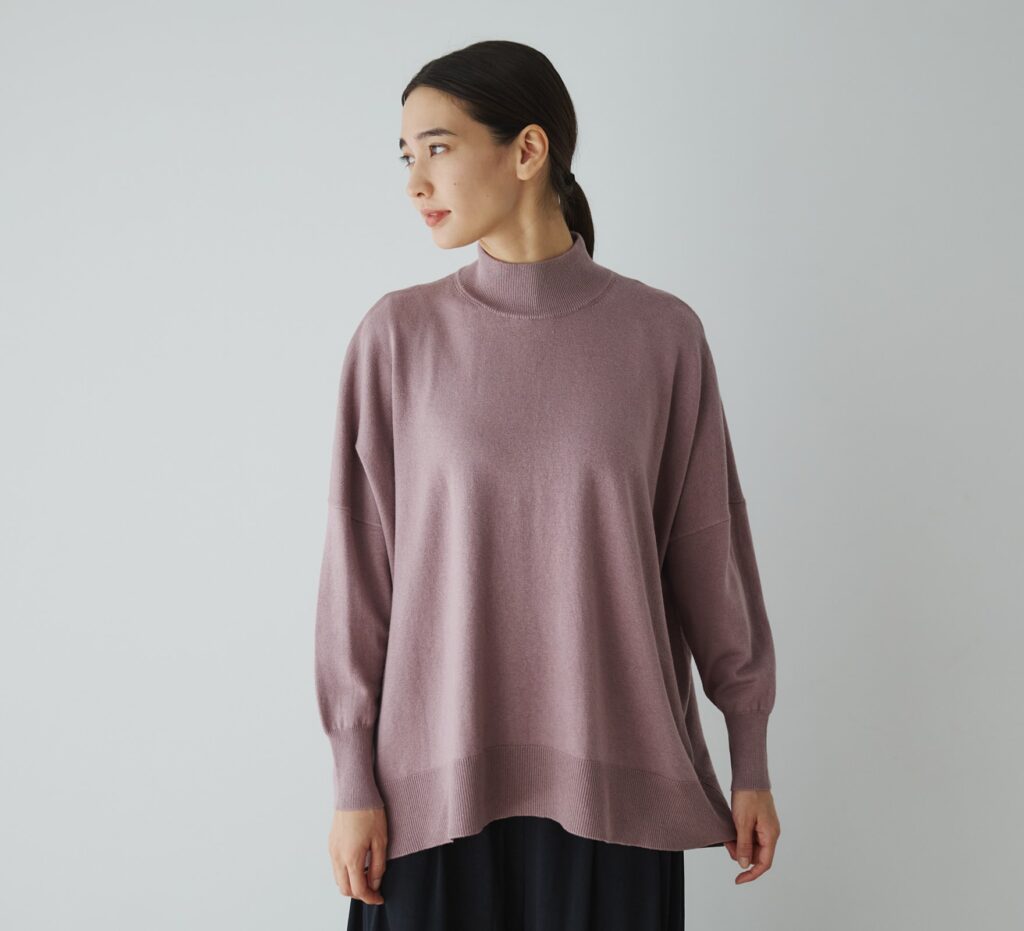 セーター/シルクカシミヤ ハイネック - DRESS HERSELF ONLINESHOP