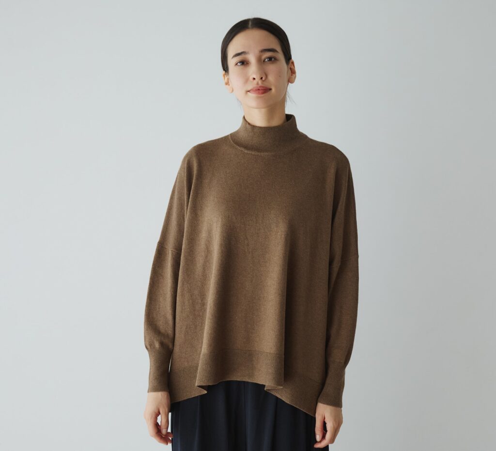セーター/シルクカシミヤ ハイネック - DRESS HERSELF ONLINESHOP