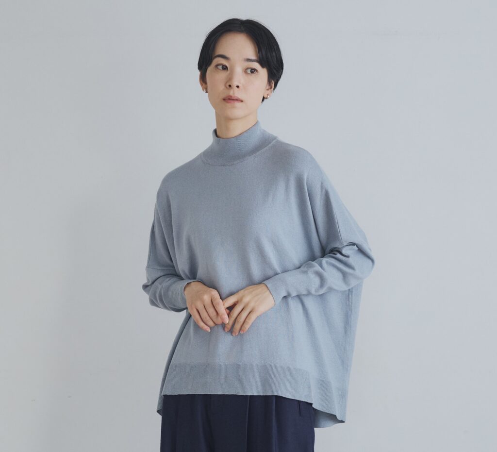 セーター/シルクカシミヤ ハイネック - DRESS HERSELF ONLINESHOP