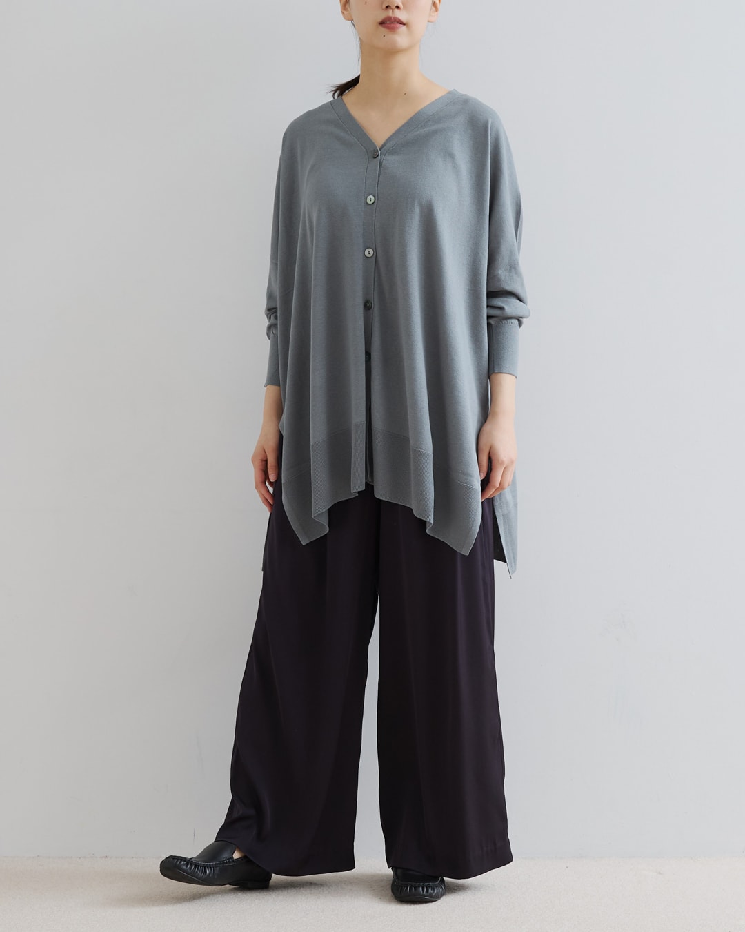 カーディガン/シルクコットン 画像3